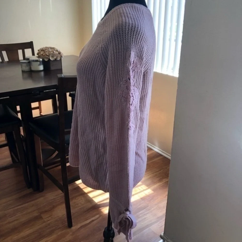 New Freshman 1996 Tie Sleeve Crewneck Sweater sz L
